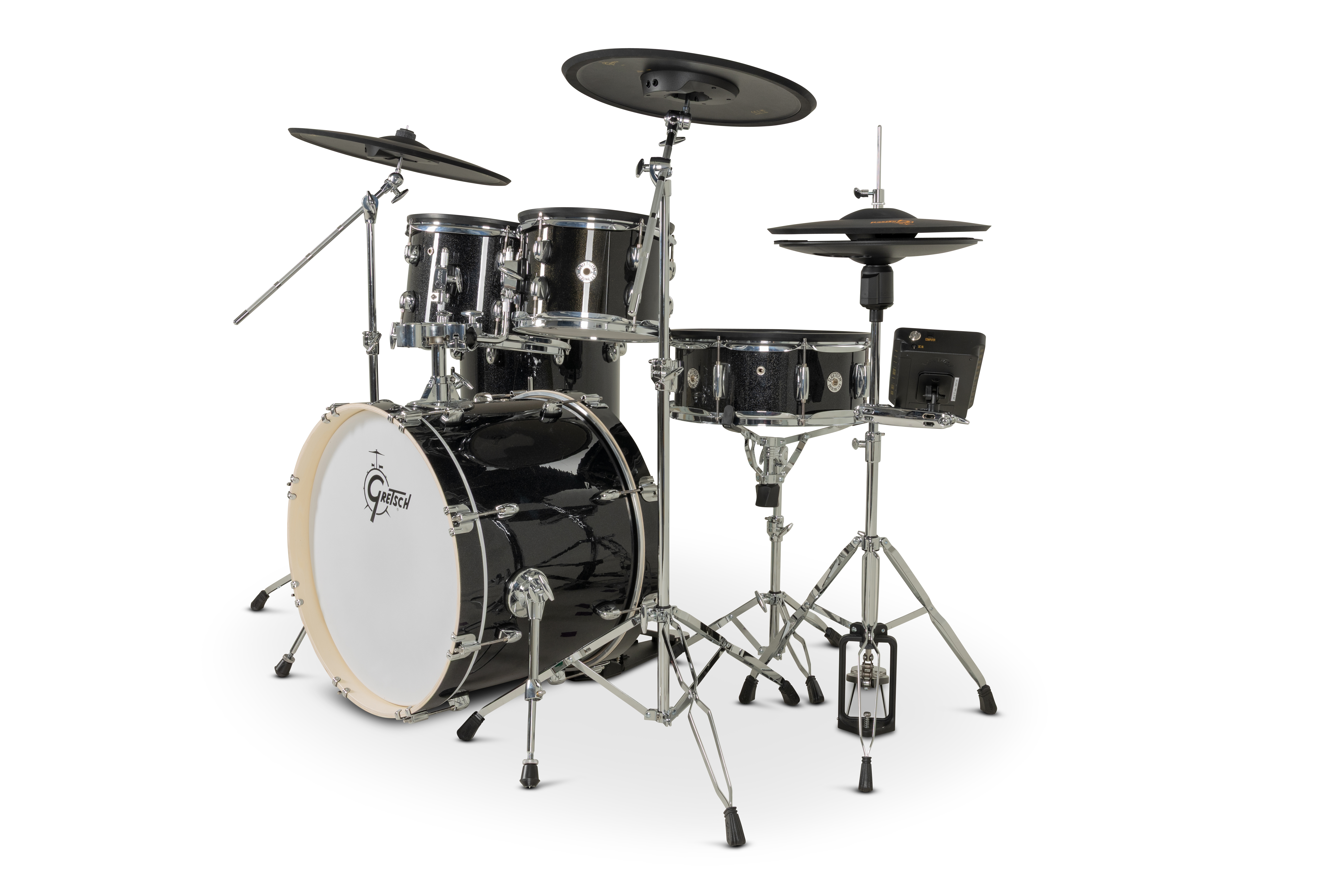 Catalina Evo 5PC Drumset Black Sparkle